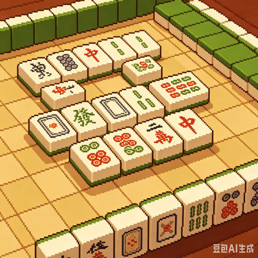 chinese style mahjong set